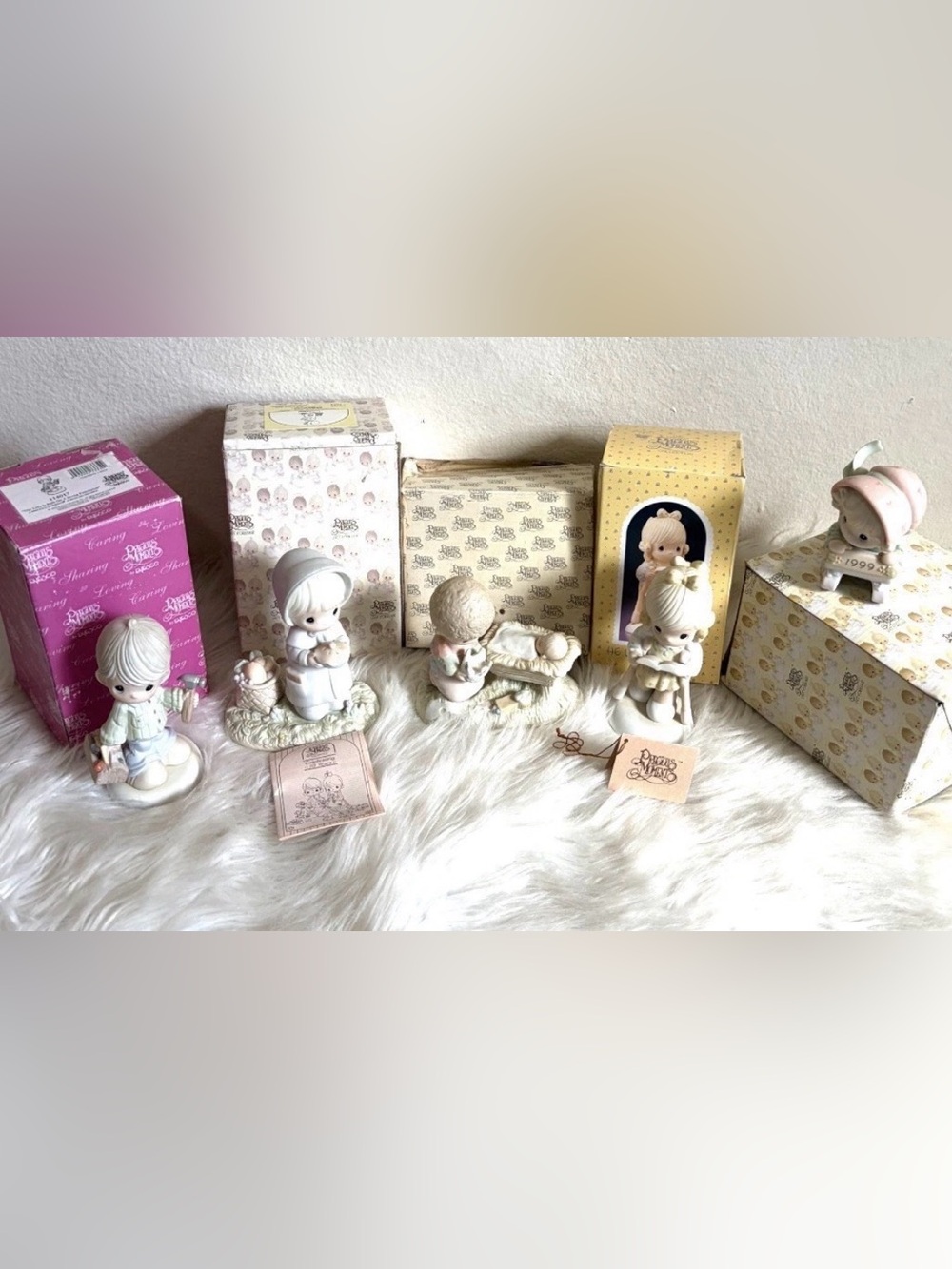 Precious Moments set of 5 Figurines New